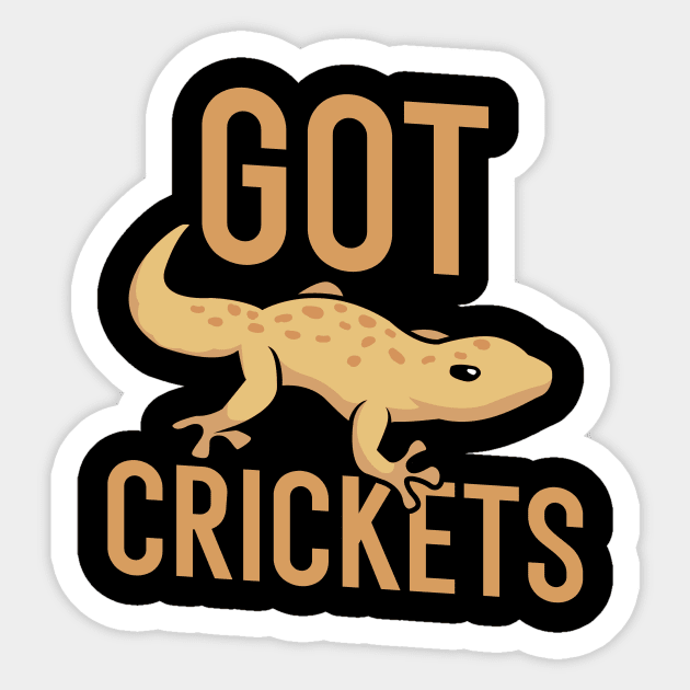 Got crickets Sticker by maxcode